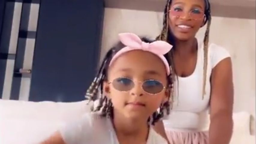 Serena Williams mit ihrer Tochter Alexis Olympia Ohanian Jr.