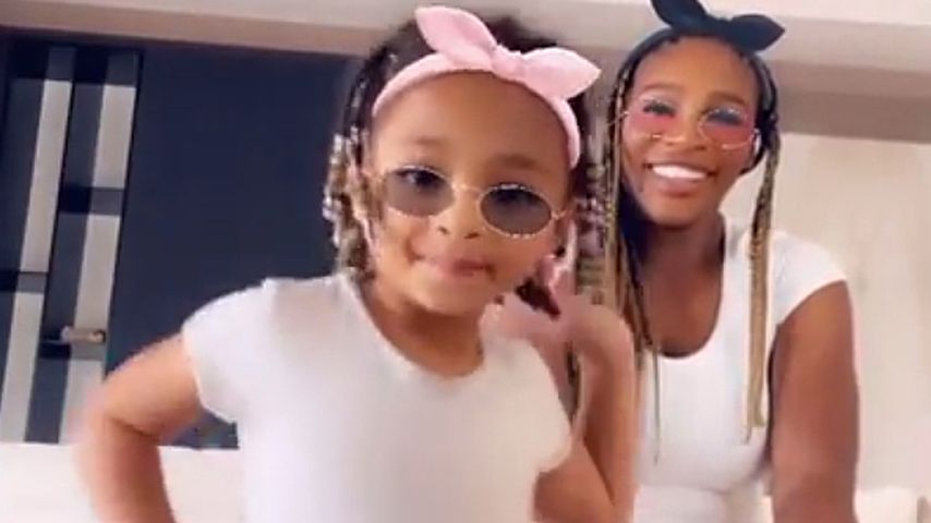 Serena Williams mit ihrer Tochter Alexis Olympia Ohanian Jr.