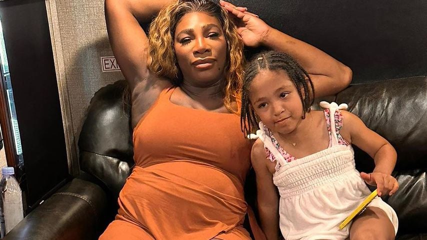 Serena Williams mit ihrer Tochter Alexis Olympia Ohanian