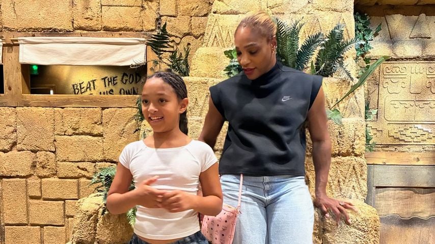 Vor Wimbledon: Serena Williams verbringt Zeit mit Tochter