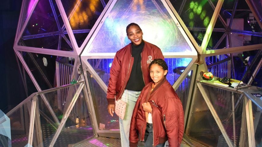 Serena Williams mit ihrer Tochter Olympia in London, 2026