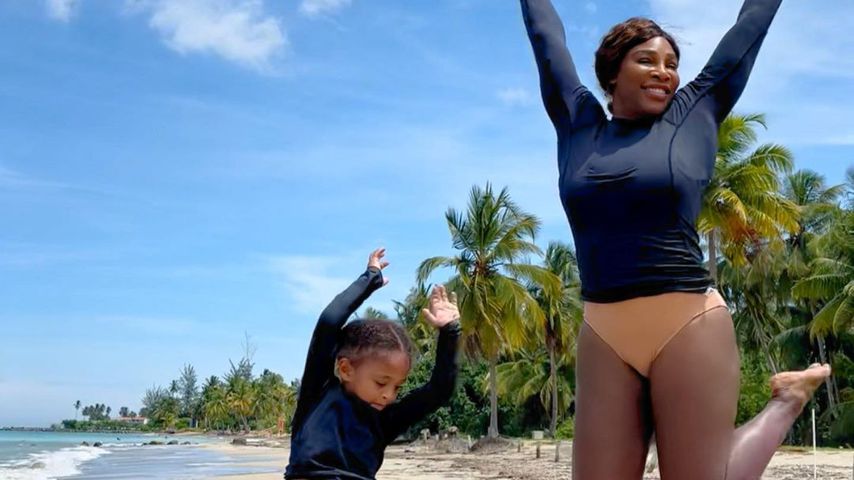 Mama-Tochter-Duo: Serena Williams und Olympia im Partnerlook