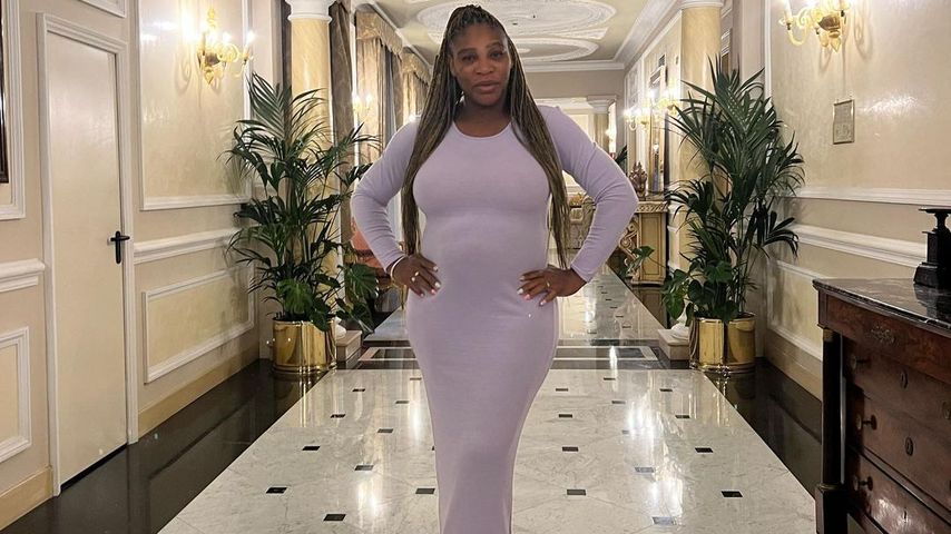So stylish setzt Serena Williams ihren Babybauch in Szene!