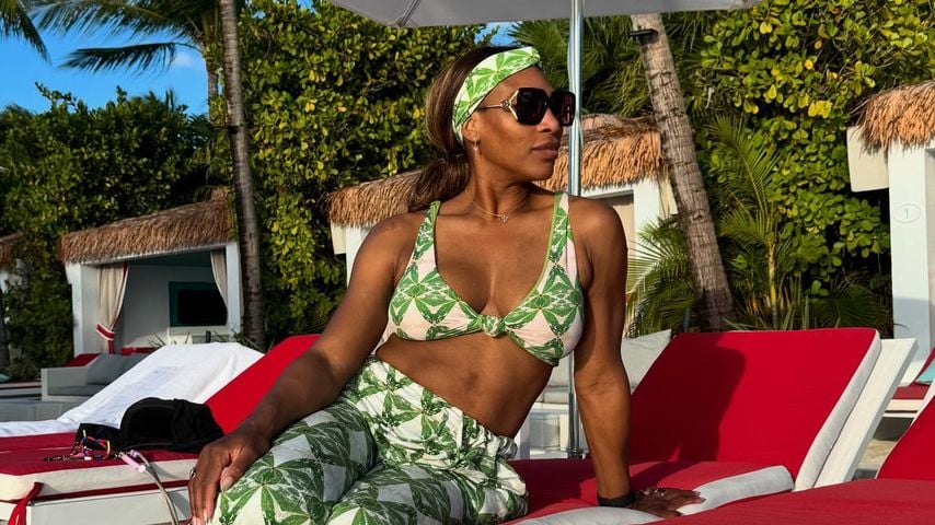Nach Gewichtsverlust: Serena Williams posiert im Badeanzug