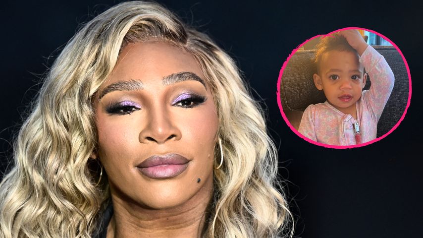 Collage: Serena Williams und Adira River Ohanian