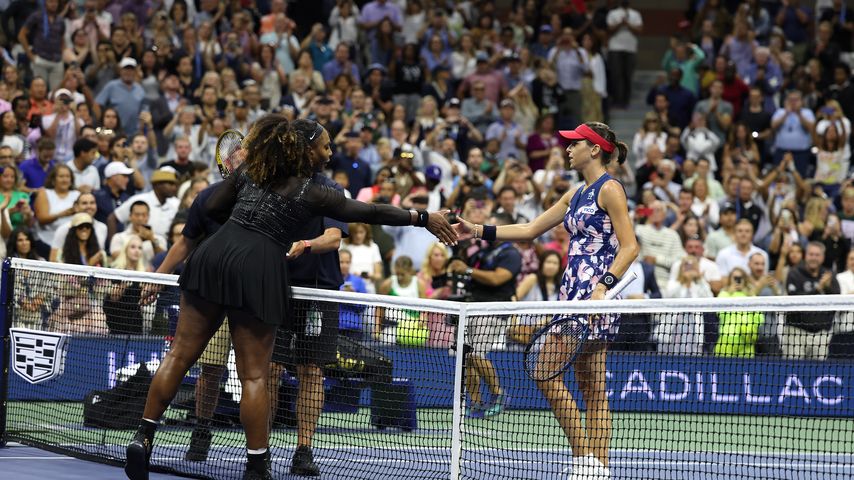 Serena Williams und Ajla Tomlijanovic, September 2022
