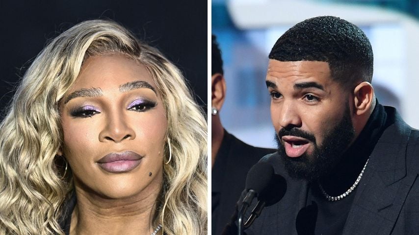 Collage: Serena Williams und Drake