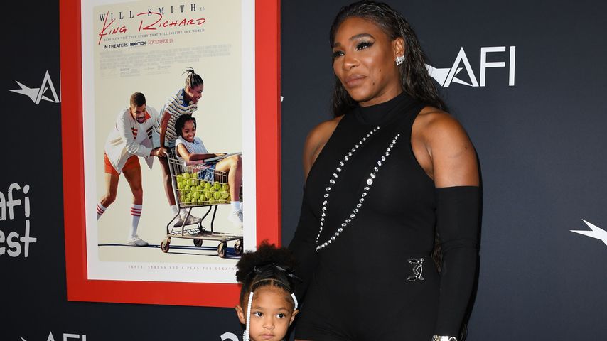Serena Williams und ihre Tochter Olympia