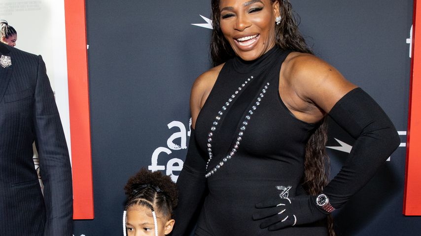 Serena Williams und ihre Tochter Olympia