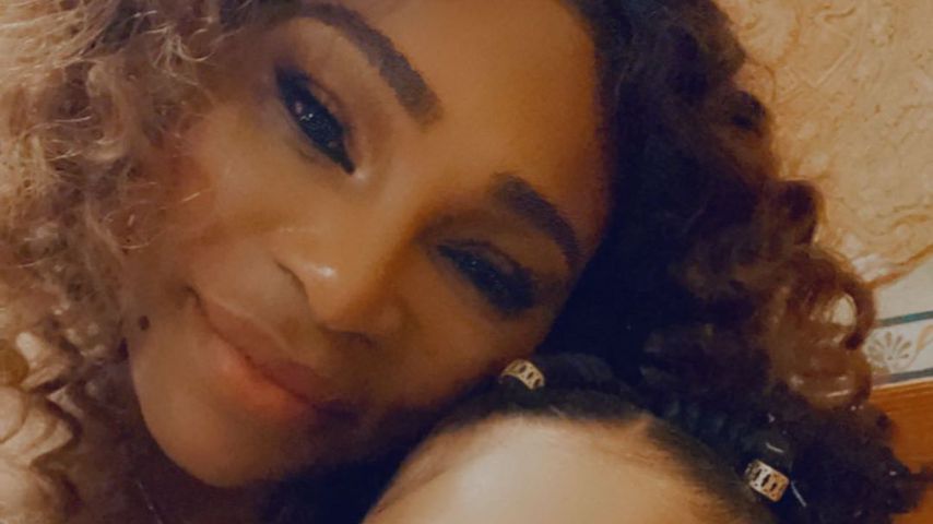 Serena Williams und ihre Tochter Olympia