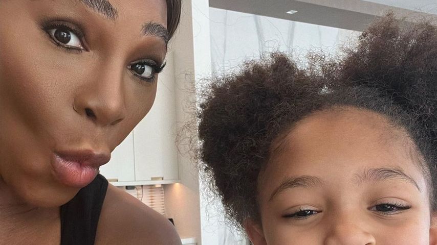 Serena Williams und ihre Tochter Olympia im Mai 2023