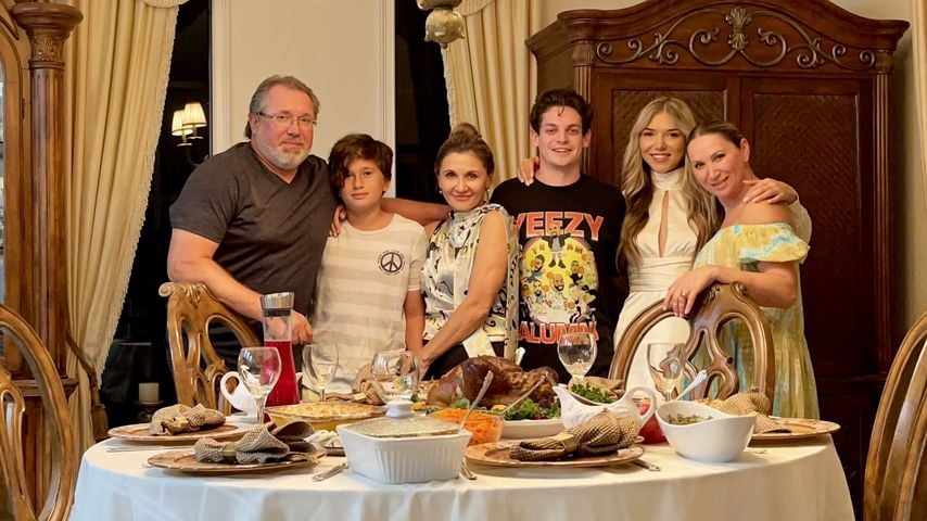 Sergei Berezin und seine Familie an Thanksgiving 2022