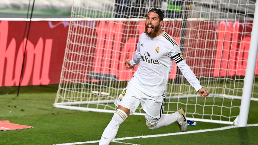 Sergio Ramos bei einem Spiel für Real Madrid