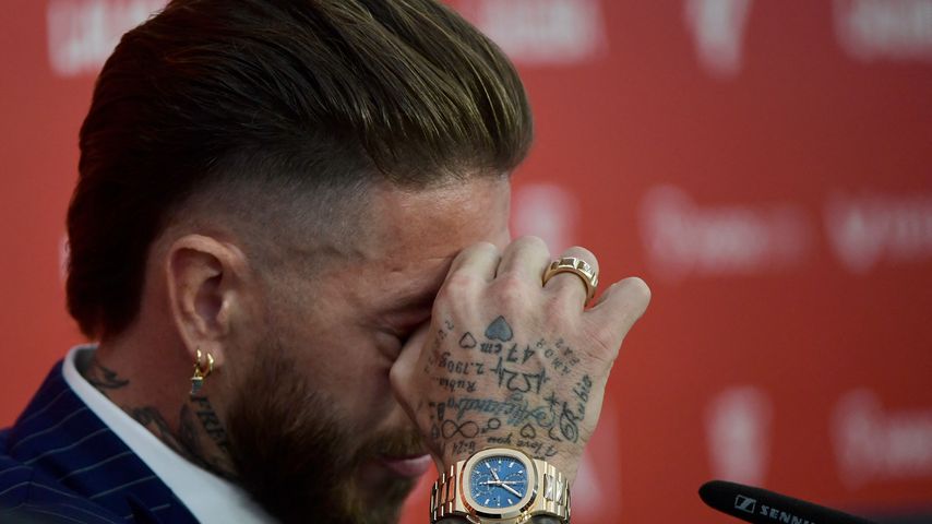 Sergio Ramos bei seiner Vorstellung in Sevilla