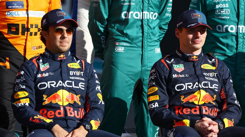 Serio Pérez und Max Verstappen, Rennfahrer