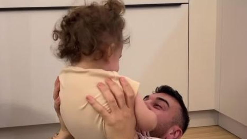 Serkan Yavuz mit seiner Tochter Nova