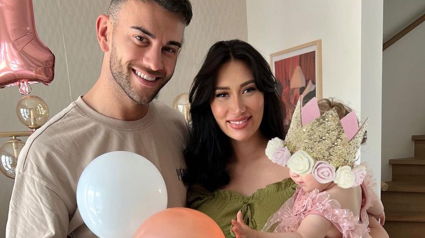 Serkan Yavuz, Samira Klampfl und ihre Tochter Nova