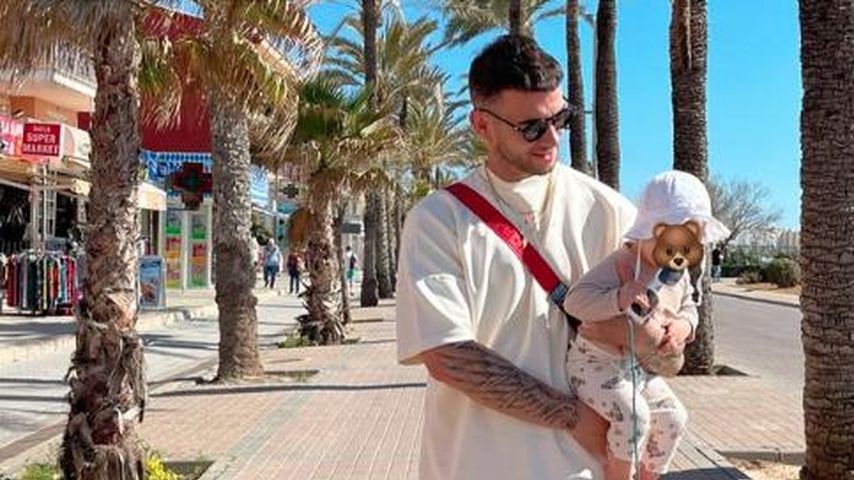 Serkan Yavuz mit seiner Tochter Nova