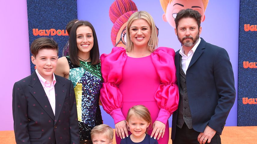 Seth Blackstock, Remington Alexander Blackstock, Savannah Blackstock, Kelly Clarkson, River Rose Bl