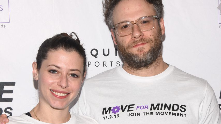 Seth Rogen mit seiner Frau Lauren, November 2019