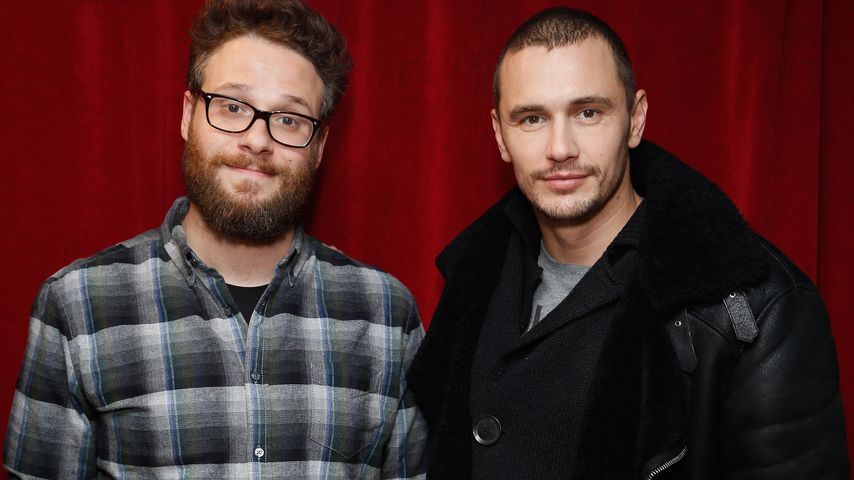 Seth Rogen und James Franco in NYC im Dezember 2014
