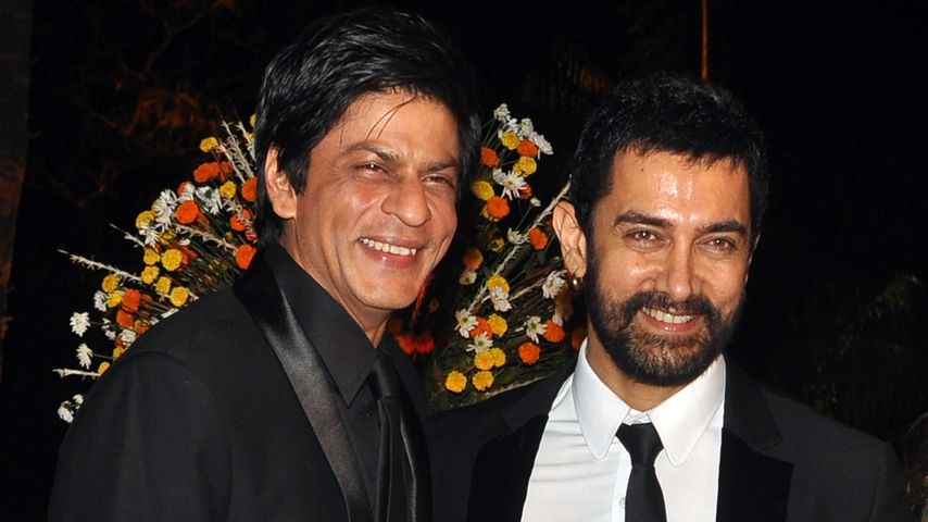 Shah Rukh Khan und Aamir Khan, Februar 2011
