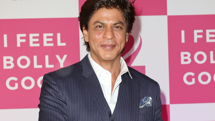 Shah Rukh Khan neckt Fans bei einem Event in der Schweiz