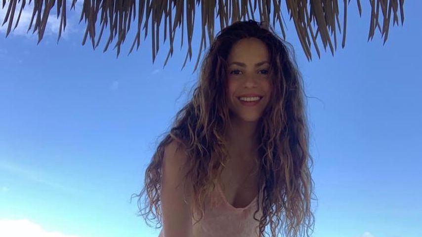 Shakira auf den Malediven 2020