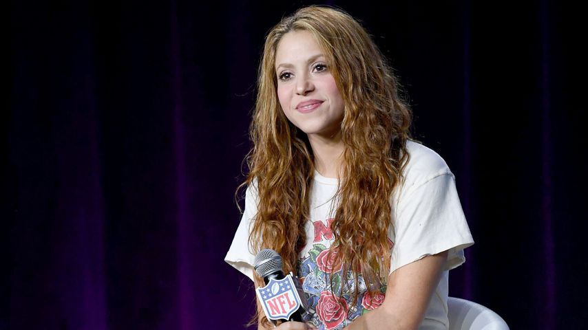 Shakira bei einer Pressekonferenz in Miami, 2020