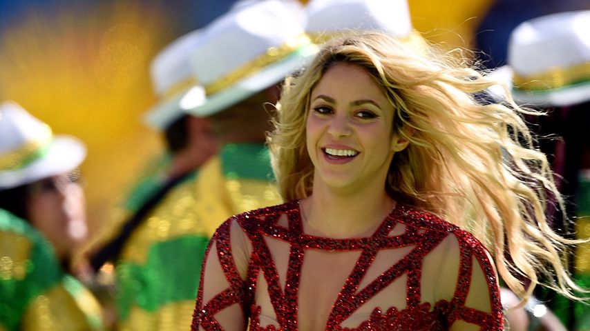 Shakira bei der Fußball-WM in Rio de Janeiro im Juli 2014