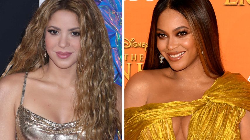 Collage: Shakira und Beyoncé