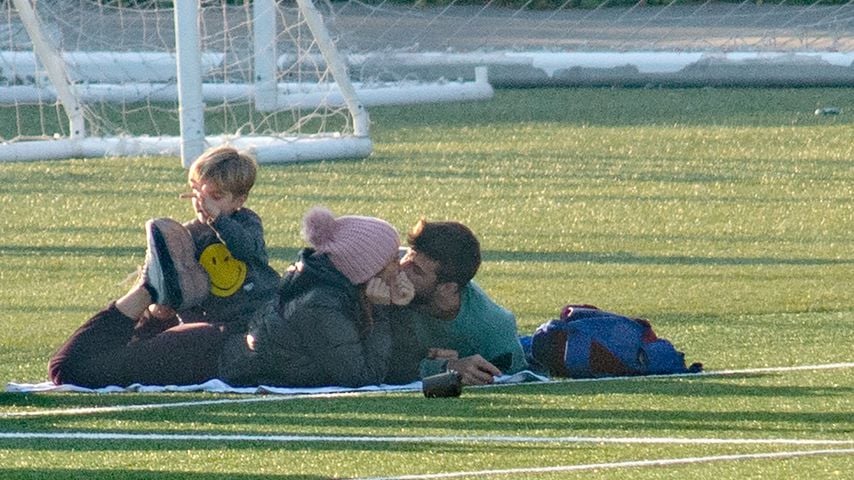 Von wegen Krise: Shakira total verschmust mit ihrem Gerard
