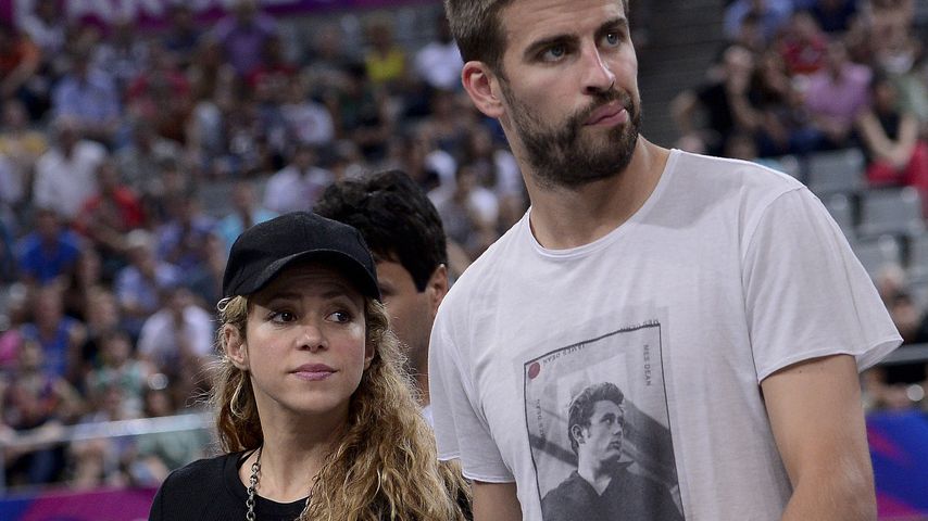Hier kuschelt Shakira-Baby Sasha mit Papa Gerard