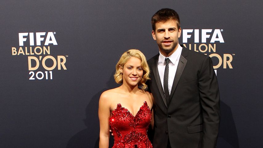 Shakira und Gerard Piqué, Januar 2012