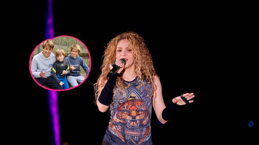 Seltener Einblick: Shakiras Sohn Sasha lernt jetzt surfen