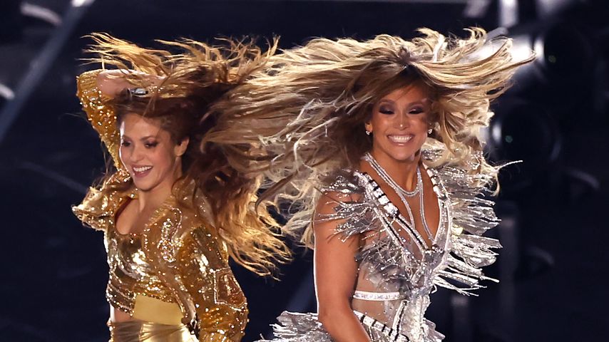 Shakira und Jennifer Lopez beim Super Bowl 2020