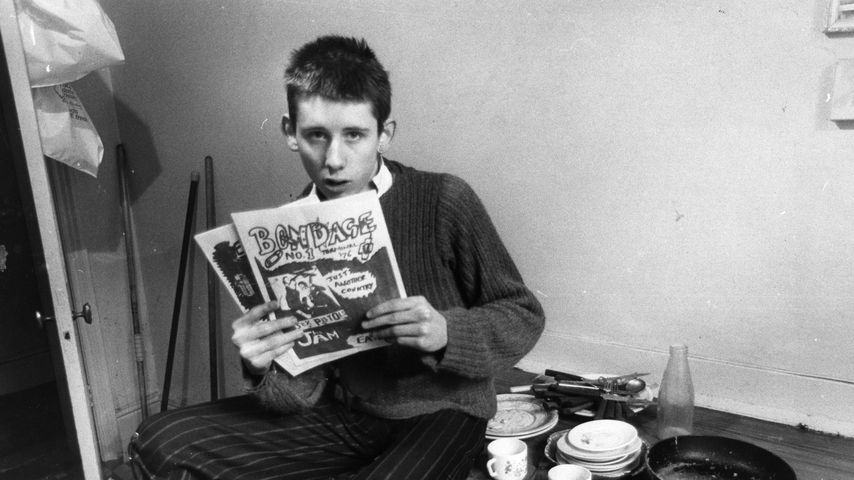 Shane MacGowan mit 19 Jahren