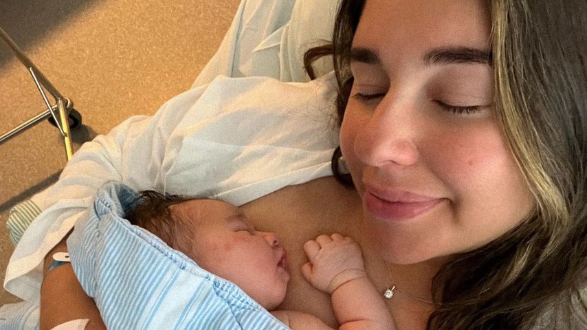 Shanga Forstberg mit Baby Siena, Juni 2023