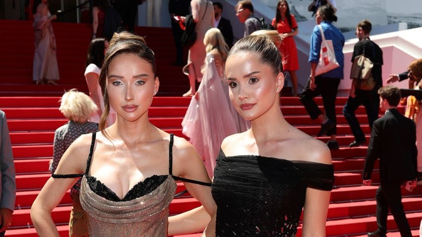 Filmfestspiele: Shania und Davina Geiss verzaubern in Cannes