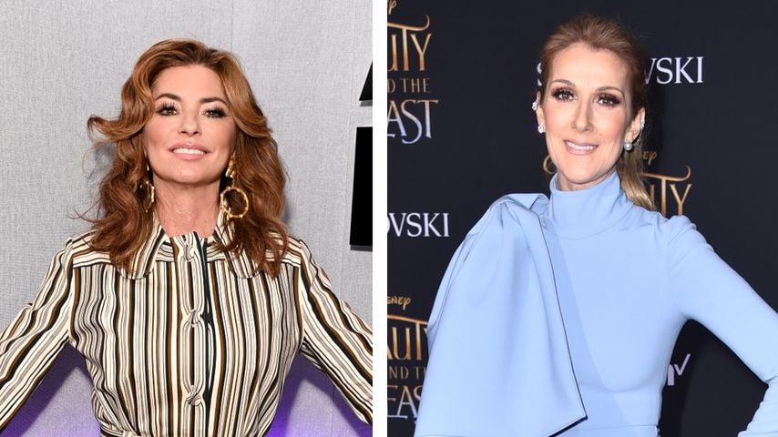 Nach Schock-Diagnose: Shania Twain steht hinter Céline Dion!