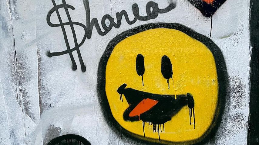 Shania und Carmen Geiss' Graffiti