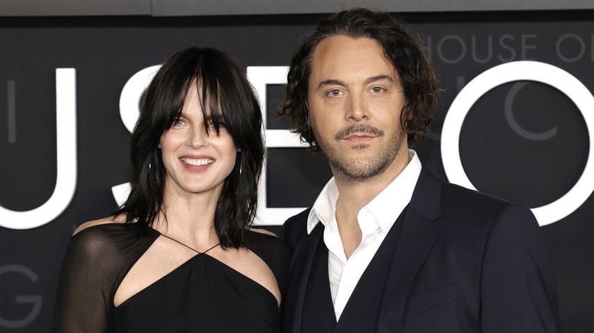 Shannan Click und Jack Huston bei der "House of Gucci"-Premiere