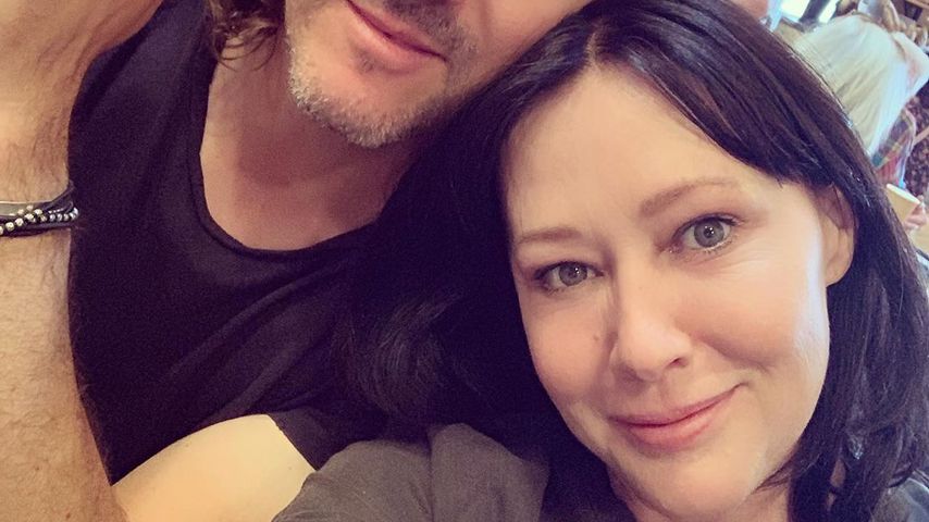 Shannen Doherty mit ihrem Mann Kurt im Jahr 2019