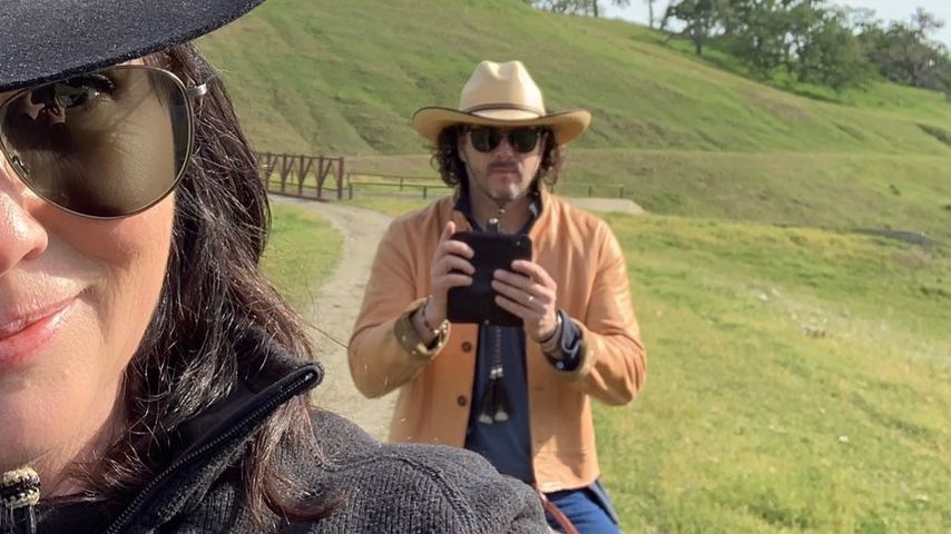 Shannen Doherty und Kurtis Iswarienko im Oktober 2020