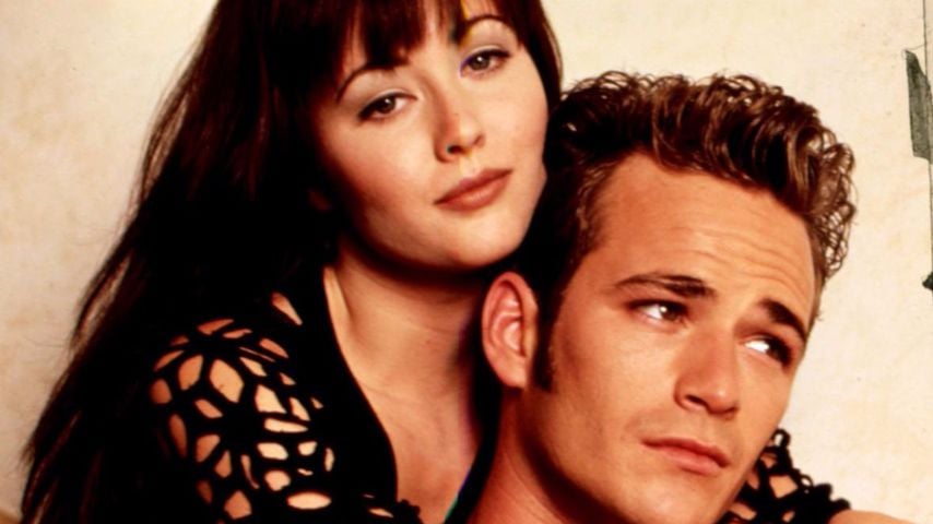 Shannen Doherty und Luke Perry in "Beverly Hills, 90210"