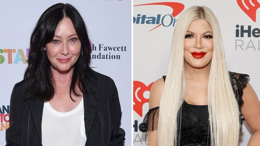 Shannen Doherty trug Kleid von Tori Spellings erstem Sex!