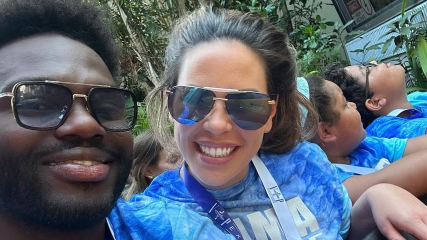 Shaquil Barrett und seine Frau, Februar 2023
