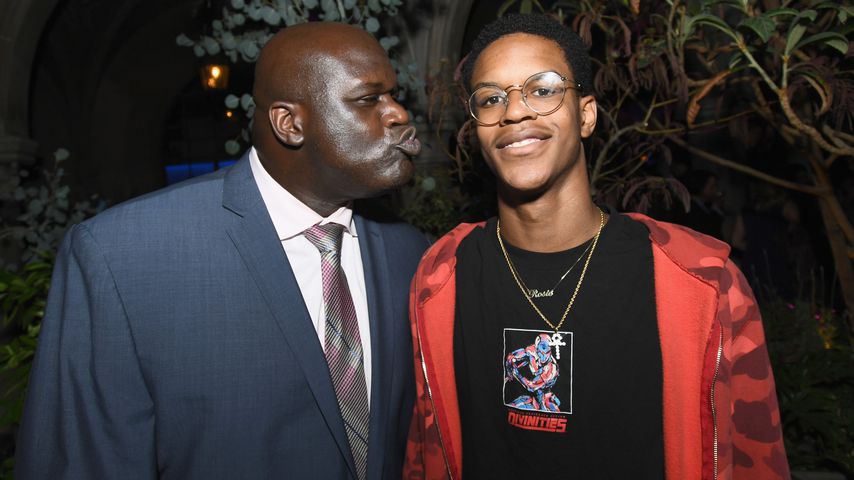 Shaquille O'Neal und sein Sohn Shareef O'Neal