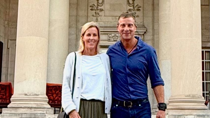 Abenteurer Bear Grylls teilt seltenes Foto mit seiner Frau