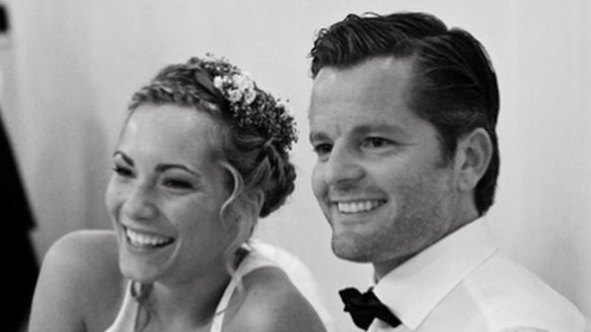 Shari und André Dietz am Tag ihrer Hochzeit 2011